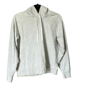 Eddie Bauer Hooded Pullover Hoodie Sweatshirt Grey Womens size Small